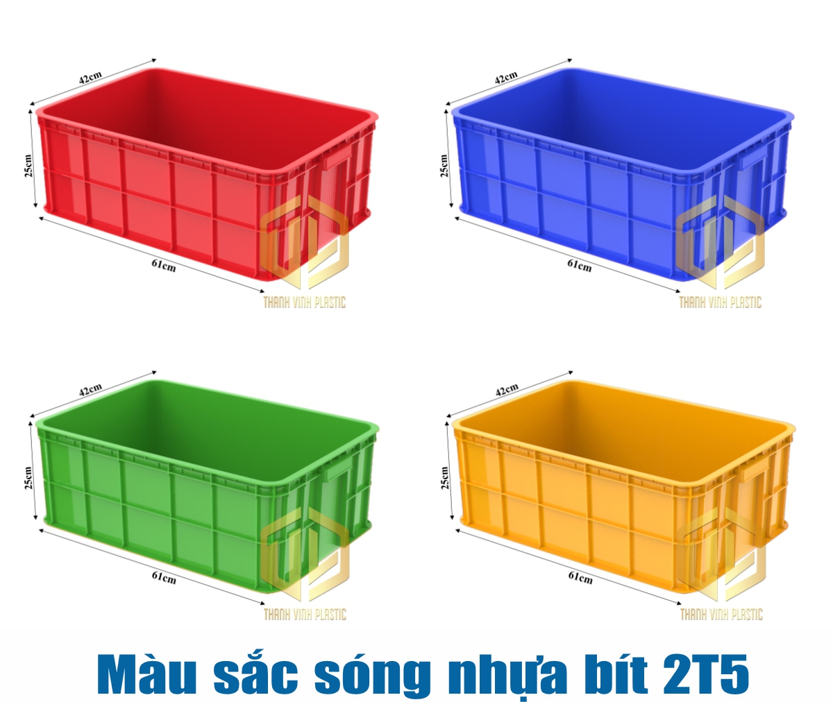 Màu s?c sóng nh?a bít 2T5