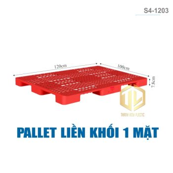 Pallet li?n kh?i 1 m?t (S4-1203)