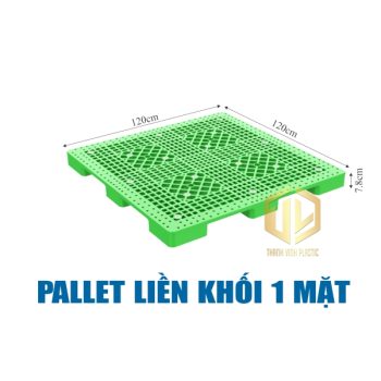 pallet lien khoi 1 mat xanh la