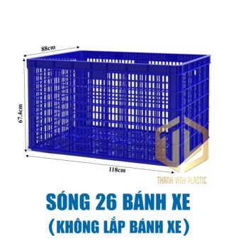 song ho 26 banh xe khong banh xe duong