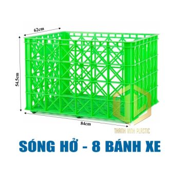 sóng h? 8 bánh xe lá