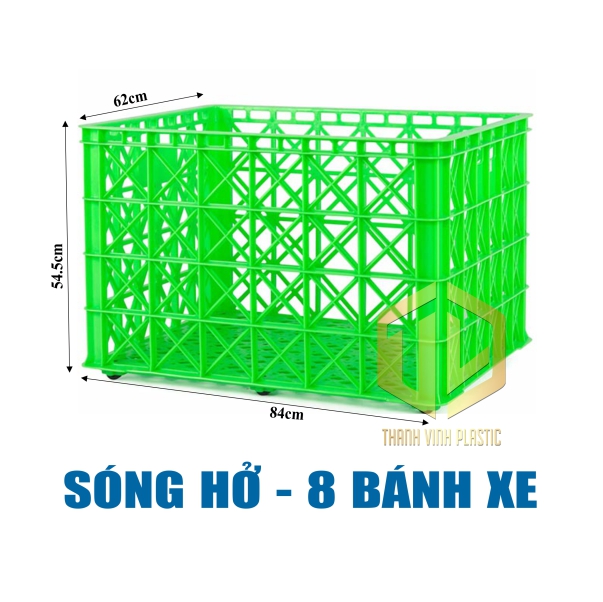 sóng h? 8 bánh xe lá