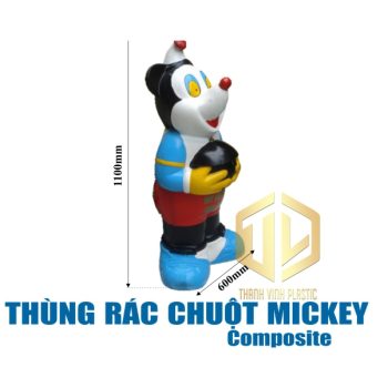 Thùng rác chu?t Mickey
