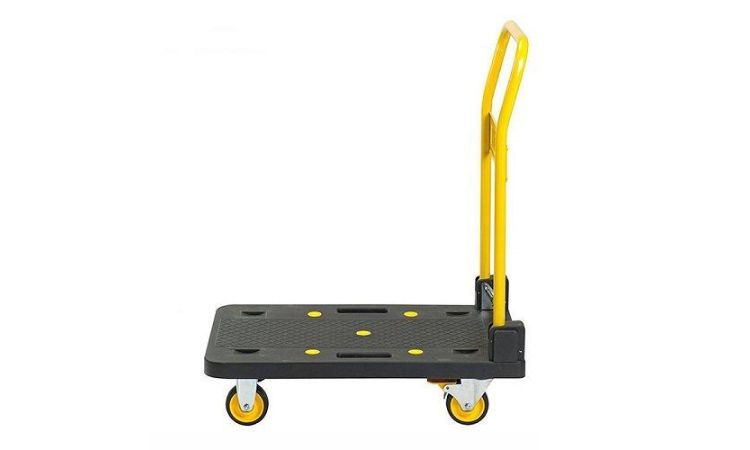 Pallet nh?a có bánh xe