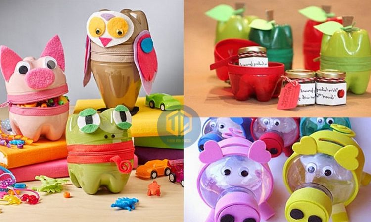 Làm con v?t t? chai nh?a