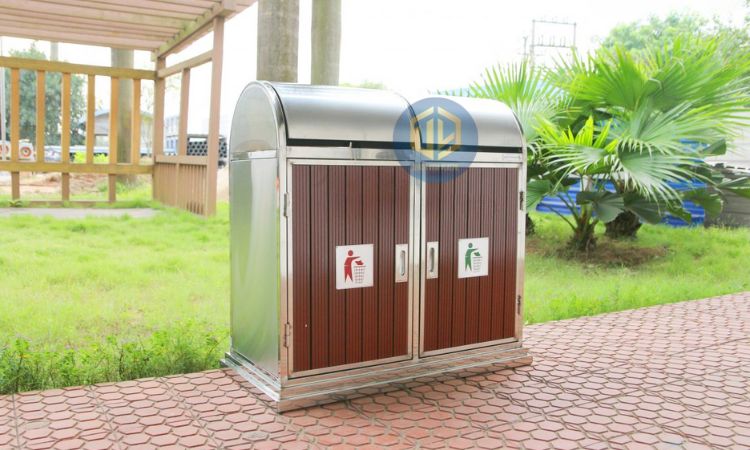 Thùng rác inox c?ng c?ng