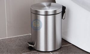 Thùng rác inox nh?p kh?u