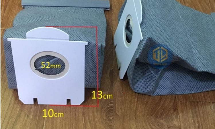 Theo kích th??c và dung tích túi ??ng rác máy hút b?i