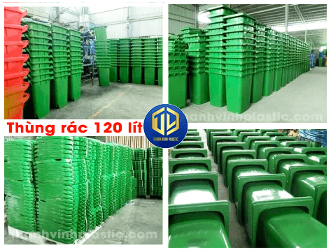 thùng rác 120 lít
