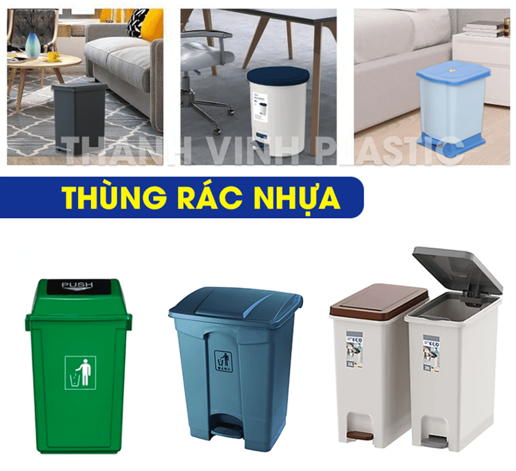 Thùng rác nh?a
