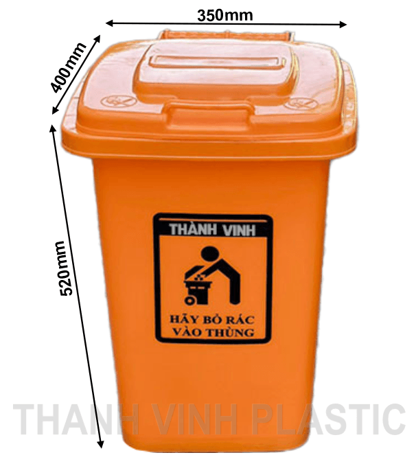 thùng rác nh?a 30l-CAM