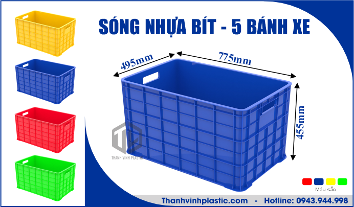 Sóng nh?a bít 5 bánh xe