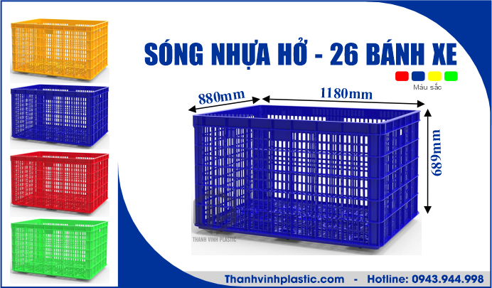 Sóng nh?a h? 26 bánh xe