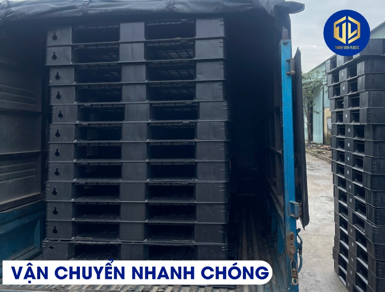 Pallet ch? th?p 1100x1100x120mm