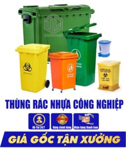 Thùng rác nh?a c?ng nghi?p