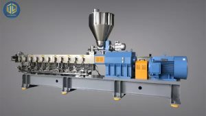 Máy s?n xu?t h?t nh?a