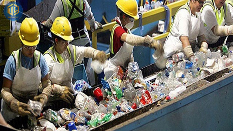 quy trình s?n xu?t h?t nh?a tái ch?