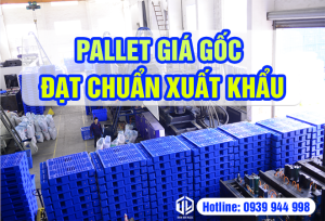 Pallet nh?a m?i - chu?n xu?t kh?u giá t?t