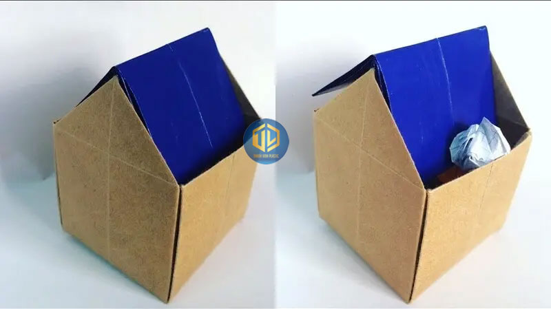 T?ng h?p 6 cách làm thùng rác tái ch? ??n gi?n và sáng t?o