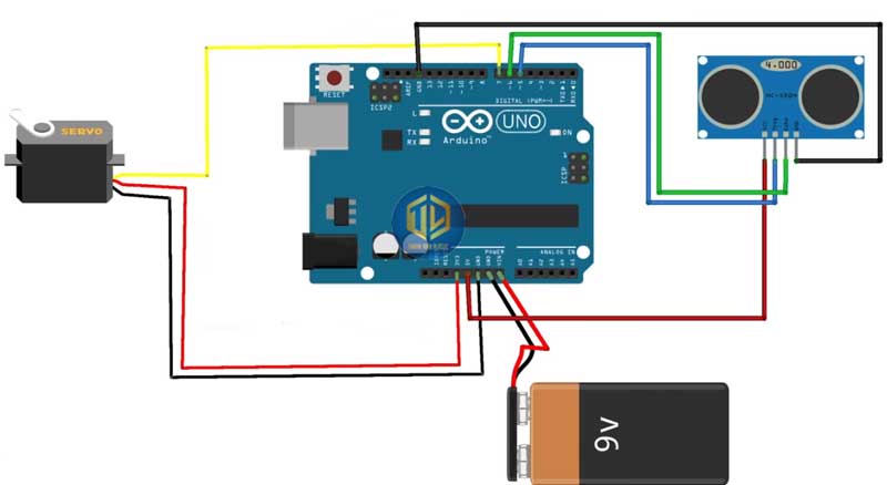 Thi?t k?, c?u t?o, cách s? d?ng và l?p thùng rác th?ng minh