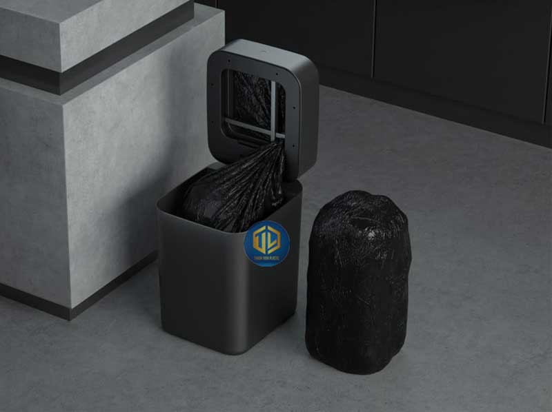 Thi?t k?, c?u t?o, cách s? d?ng và l?p thùng rác th?ng minh